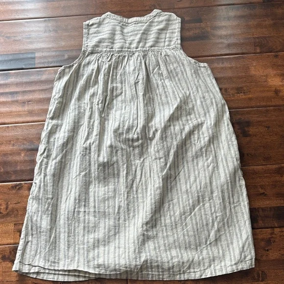 Levi's Beige Striped Mini Dress - Picture 4 of 8